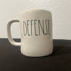 RAE DUNN DEFENSE/OFFENSE MUG